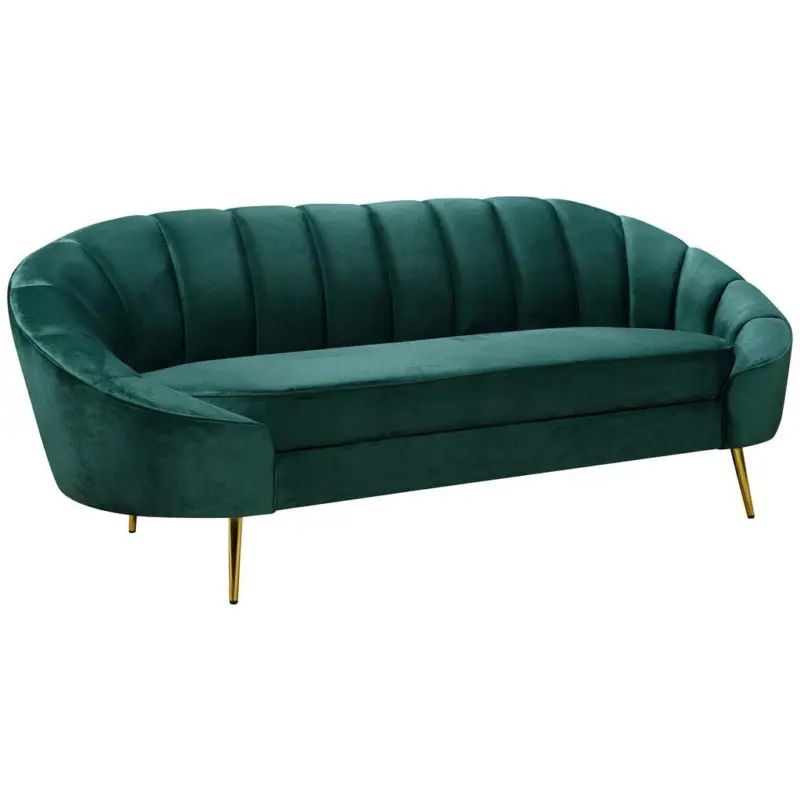 3-Sitzer-Sofa Stella Gr&uuml;n B: 210 cm