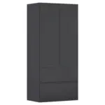 M&ouml;belix DREHT&Uuml;RENSCHRANK Costa Grau B: 91 cm