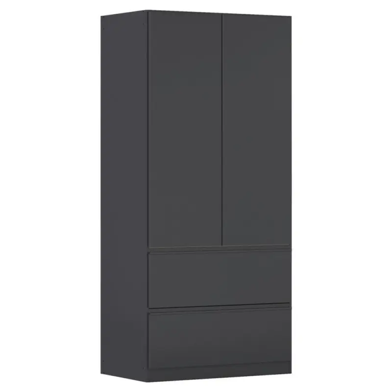 DREHT&Uuml;RENSCHRANK Costa Grau B: 91 cm