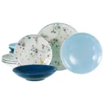 M&ouml;belix TAFELSERVICE Candy Drops, Blau, 12-teilig