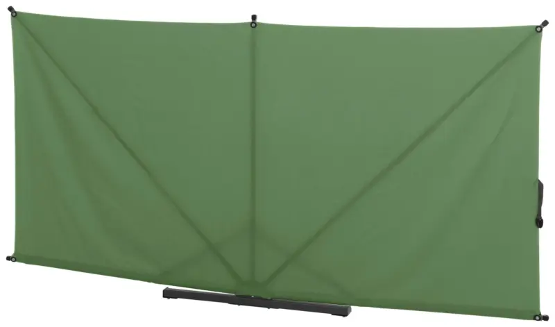 Sichtschutz Gr&uuml;n/Anthrazit BH 280 x 150 cm