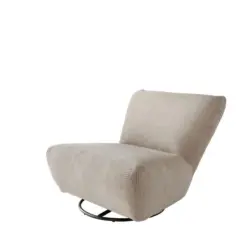 XXL-Sessel Cremallo Beige 360&deg; drehbar, B: 95 cm