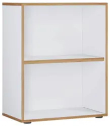 Aktenregal Salia B60 Honigeiche/Wei&szlig; ca. 60x74x33cm