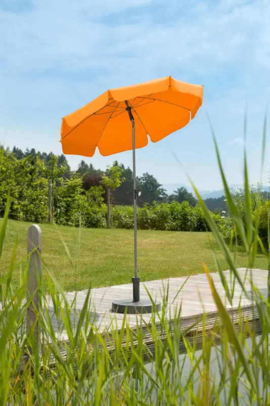 Sonnenschirm Locarno ca.150x220x150cm Orange