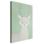 M&ouml;belix LEINWANDBILD Greige Salbeigr&uuml;n B: 80 cm