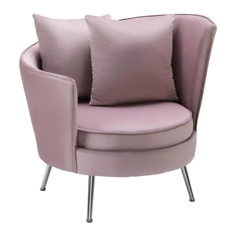 Sessel Cherie Rosa Samt