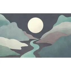 VLIESTAPETE MOONLIGHT MONUMENTAL