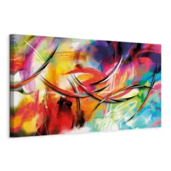 LEINWANDBILD Dance Multicolor B: 150 cm