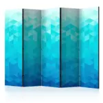 M&ouml;belix PARAVENT Blau Hellblau B: 225 cm