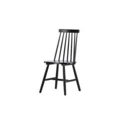 Stuhl L&ouml;nneberga Schwarz B: 43 cm