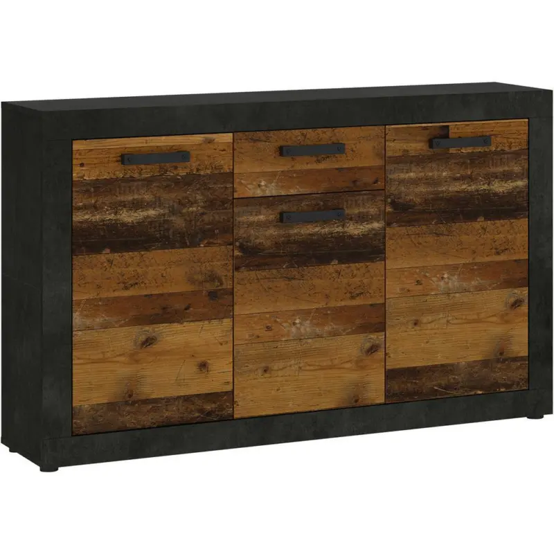 Sideboard Kassel Eichefarben B: 135,2 cm