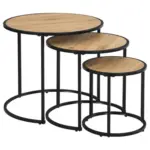 M&ouml;belix BEISTELLTISCHSET MILAN 3