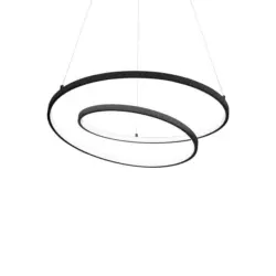LED-H&Auml;NGELEUCHTE Nero Schwarz D: 60 cm