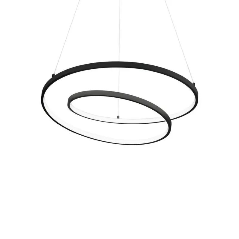 LED-H&Auml;NGELEUCHTE Nero Schwarz D: 60 cm