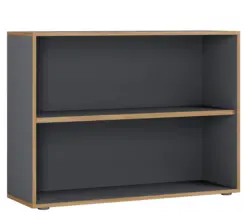 Aktenregal Salia B100 Anthrazit/Honigeiche