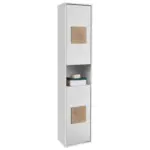 M&ouml;belix Hochschrank Greece BxH: 40x190 cm Wei&szlig; stehend