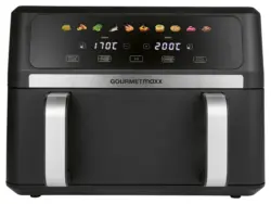 Hei&szlig;luftfritteuse Gourmetmaxx Schwarz max. 2800 Watt