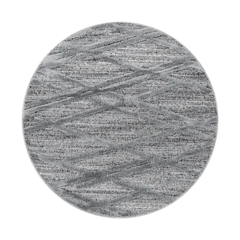 Webteppich Pisa Grau &Oslash; ca. 120cm