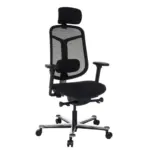 M&ouml;belix Drehstuhl Bicolore High Schwarz B: 66 cm