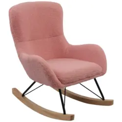 Kinder-Schaukelstuhl Dora Pink B: 55 cm