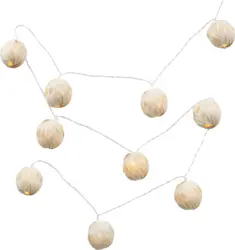 Lichterkette Bamboo Naturfarben max. 0,6 Watt