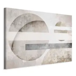 Leinwandbild Planets Perlmutt Grauwei&szlig; B: 120 cm