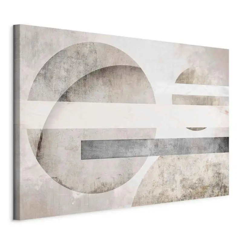 Leinwandbild Planets Perlmutt Grauwei&szlig; B: 120 cm