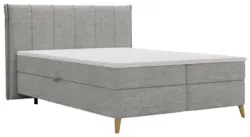 Boxbett Veloria Grau ca. 140x200cm