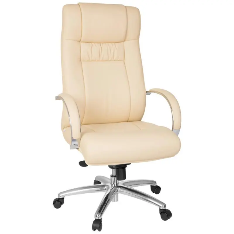 Chefsessel XXL G 600 Lederlook Beige bis 150 kg