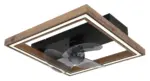m&ouml;max Dornbirn - Ihr Trendm&ouml;belhaus in Dornbirn Deckenventilator Celinata Opal/Schwarz/Dunkelbraun