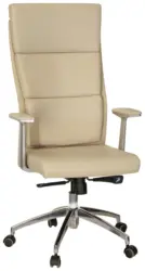 Chefsessel Monza 20 Silberfarben/Beige