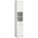 M&ouml;belix Badezimmer Hochschrank Scout BxH 37x191 cm Wei&szlig;
