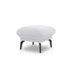 M&ouml;belix HOCKER Silberfarben B: 57 cm