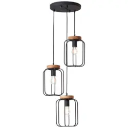 H&auml;ngeleuchte Tosh Braun/Schwarz max. 40 Watt