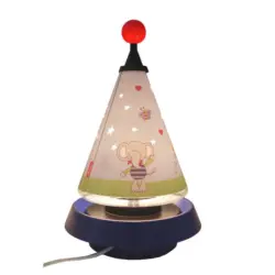 Tischlampe Lolo Lombardo Bla/Gelb f&uuml;r Kinder