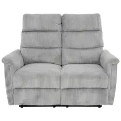 2-Sitzer-Sofa Xeno Hellgrau B: 131 cm