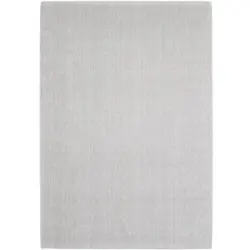 Webteppich Loom Silberfarben ca. 80x150cm