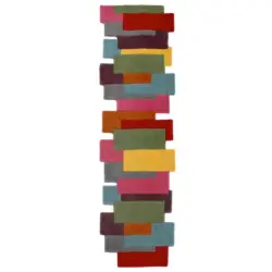 WOLLTEPPICH Multicolor B: 300 cm