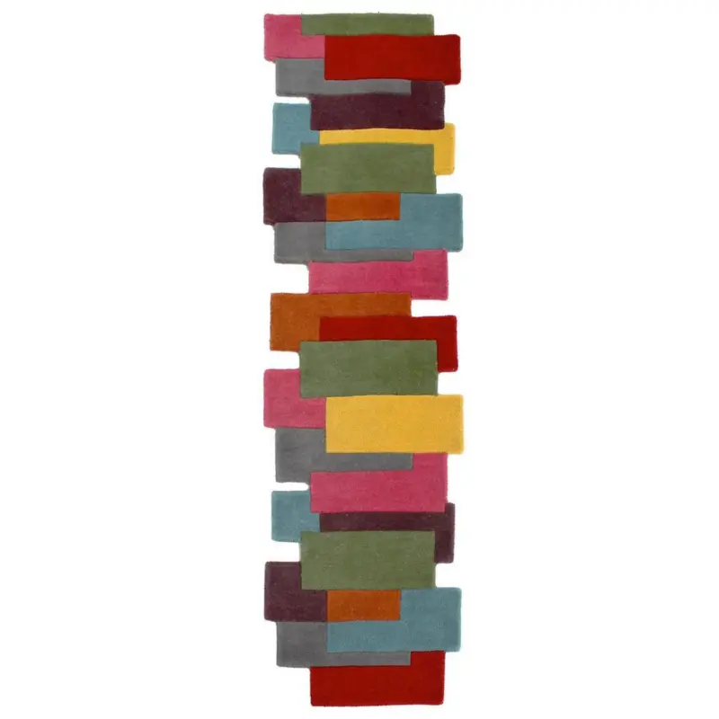 WOLLTEPPICH Multicolor B: 300 cm