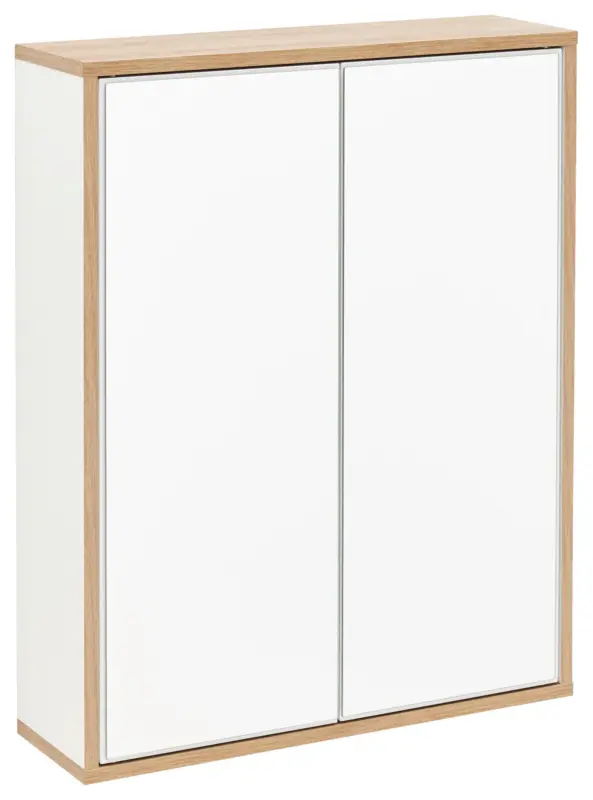 Spiegelschrank "Finn" , wei&szlig;, eiche