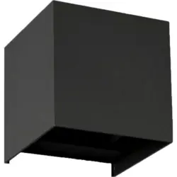 AU&szlig;ENWANDLEUCHTE 2528000271696 QUBE anthrazit