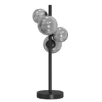 M&ouml;belix TISCHLEUCHTE Paloma Schwarz L: 24 cm