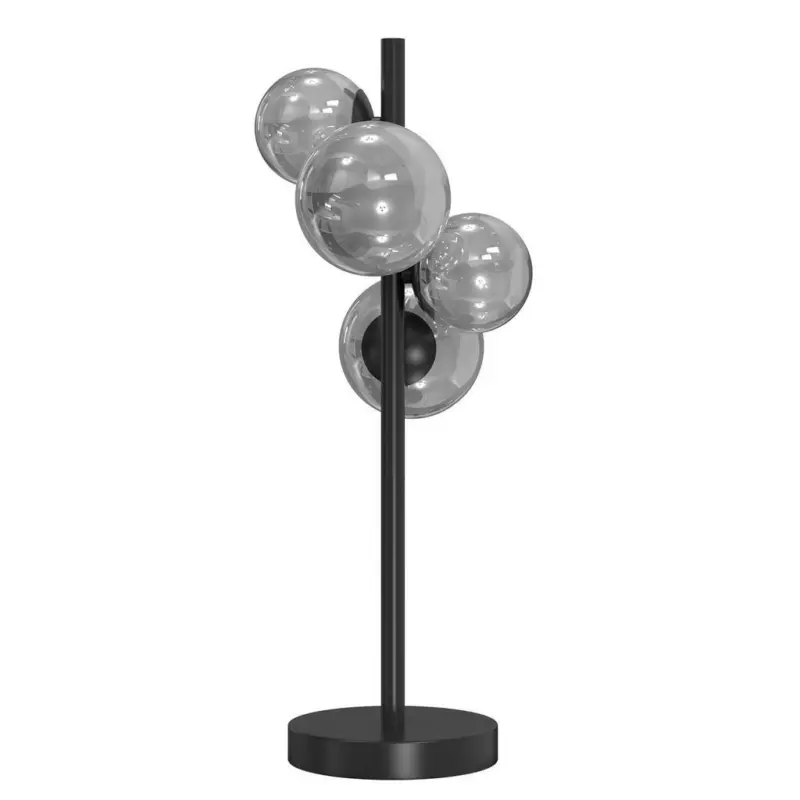 TISCHLEUCHTE Paloma Schwarz L: 24 cm