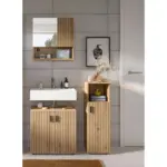 M&ouml;belix BADEZIMMER Eiche Artisan B: 105cm