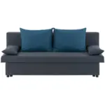 M&ouml;belix 2-Sitzer-Sofa m Schlaffunktion Neo Dunkelgrau B: 192 cm
