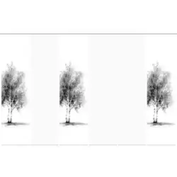 FL&Auml;CHENVORHANG TREE 6ER SET