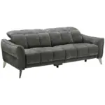 M&ouml;belix 3-Sitzer-Sofa Jupiter Dunkelgrau B: 216 cm