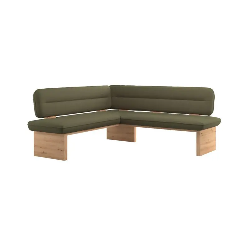 Eckbank Beluna II Webstoff gr&uuml;n, B: 170cm