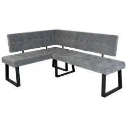 Eckbank Grau Lavik 134x185 cm