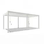 M&ouml;belix PergoLine Superior, 300x600 cm wetterbest&auml;ndig, wei&szlig;